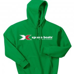 Xpress Boats Irish Green Hoodie