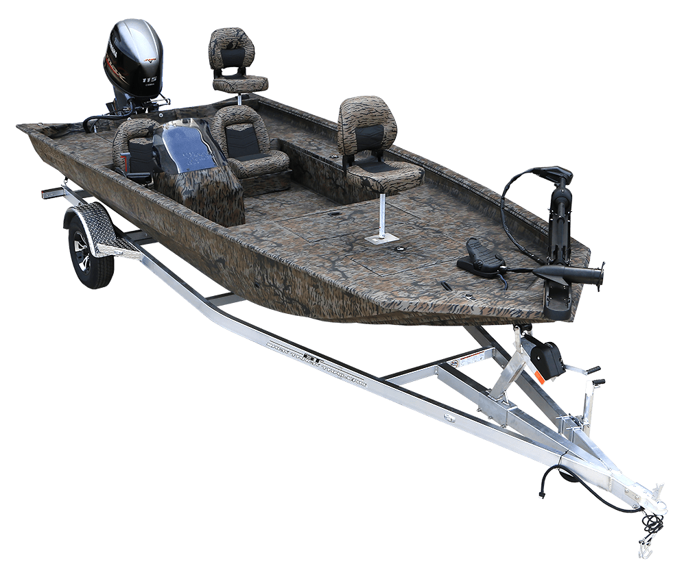 Front view of an XP200 Xplorer Catfish boat