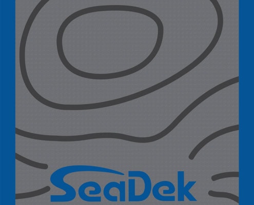 XProBass SeaDek Dark Grey with Blue